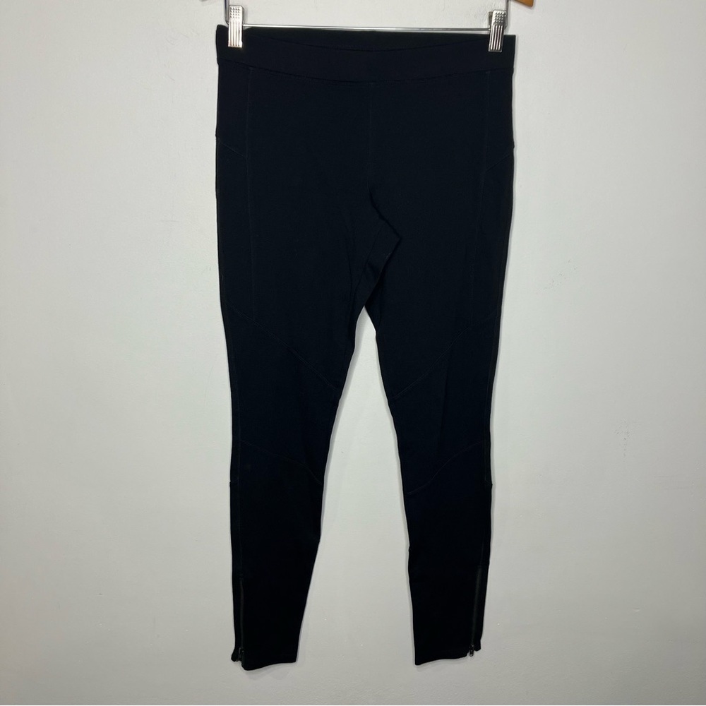 Express black pants with zipper at the ankles business casual womens size small